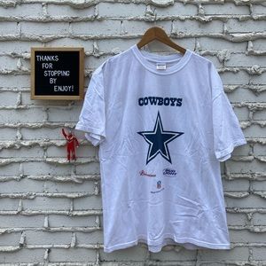 Vintage Dallas Cowboys Budweiser Beer Promo NFL Shirt